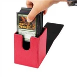 Læder Deck Flip Solid Board Game Trading Card Box