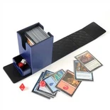 Marineblå Game Card PU æske