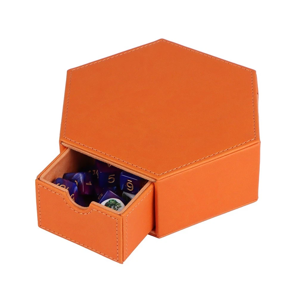 Hexagon Dice Holder Box