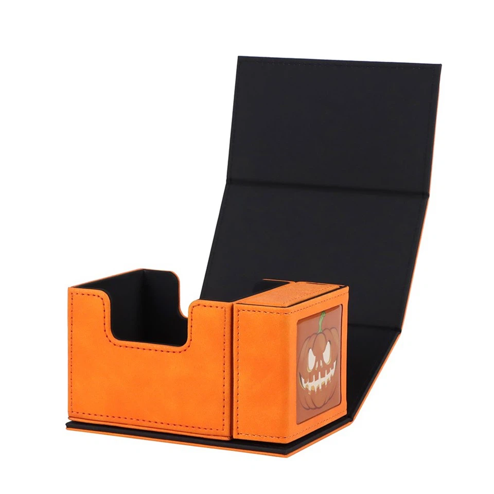 Leather Deck Playing Card Storage Caes