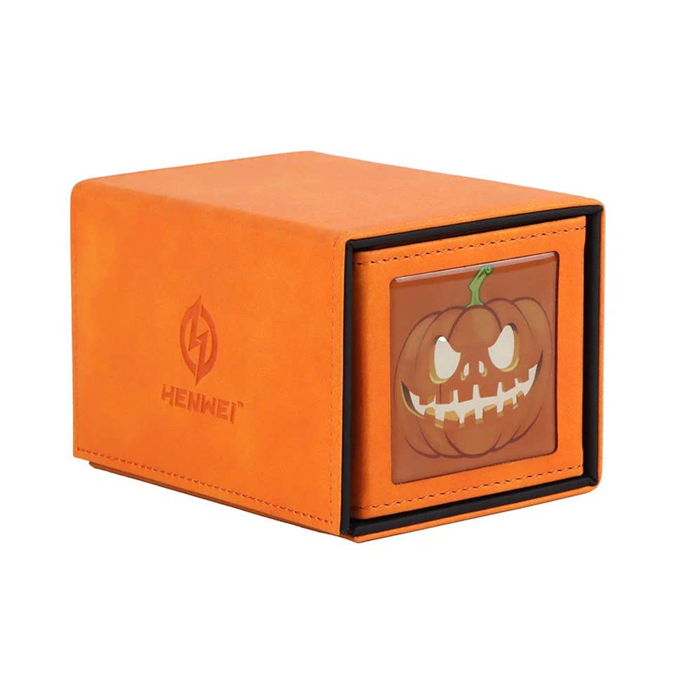 Leather Deck Playing Card Storage Caes