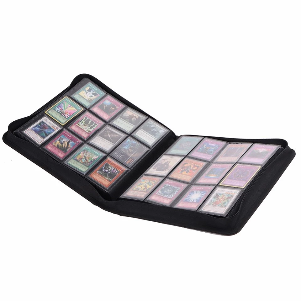 PU Zipper Card Collection Album manufacturers